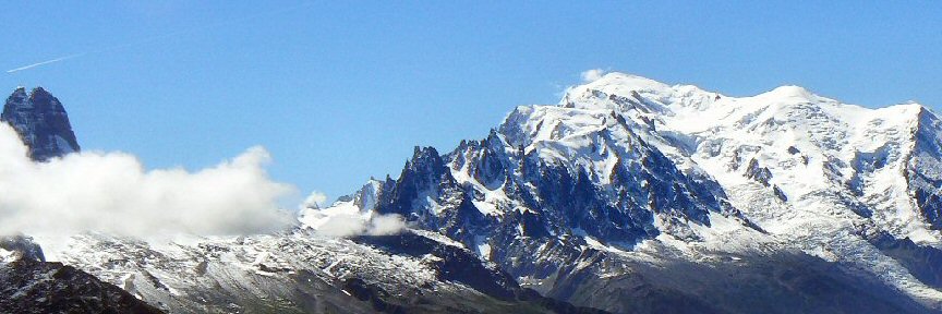 Panorama du Massif du Mont Blanc